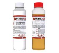 TFC Troll Factory Résine de coulée PU 9 min. I Masse de coulée à deux composants, beige, liquide fin, 1 kg (2 x 500 g)