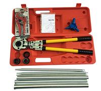 TFCFL Pince à sertir pour tubes en TH - 16-32 mm - Kit d'outils complet avec ciseaux pour tubes composites en cuivre et aluminium
