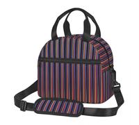 TFDGDGH Carlos Cruz Diez Lunch Bags Boîte à Bento Isolée Boîte à Lunch Resuable Sac De Pique-Sacs Glacière pour Femme Étudiante