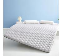 TFDRSEXVD Matelas Pliable Extra épais - Matelas Pliable pour Un Sommeil Confortable - Matelas Pliable l'intérieur et l'extérieur - Matelas de Voyage Futon,Gris,150x190x9cm