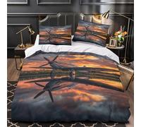 TFEDACVSS Avion de Chasse Vintage Parure de Lit Microfibre Hypoallergique Douce Confortable Scène de Guerre aérienne Housse de Couette 3D Effet Fermeture Éclair Résistante for Fille Single（135x200cm）