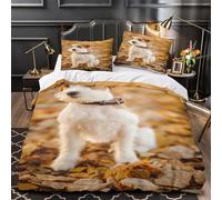 TFEDACVSS Chiot Mignon Qui Jette Un Coup d'œil Housse de Couette Microfibre résistante 3D Effet Ultra Douce Parure de Lit Hypoallergique Fermeture Éclair Confortable for Hommes King（220x240cm）