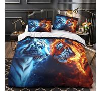 TFEDACVSS Collection de crânes Parure de Lit 3D Effet Microfibre résistante Hypoallergique Style Gothique Housse de Couette Fermeture Éclair Ultra Douce for Ado King（220x240cm）