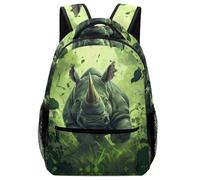 TFEDACVSS Cool RhinoSac A Dos Cartable GarçonAnimaux Ecole Sac À Dos Grande Capacité Garcon Cartables Scolaires Grande CapacitéOne Size