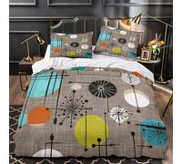 TFEDACVSS Croquis mathématiques Housse de Couette 3D Effet Super Douce Hypoallergique Parure de Lit Microfibre résistante Fermeture Éclair Confortable for Garçon King（220x240cm）