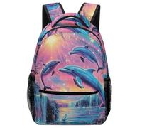 TFEDACVSS DauphinSac À Dos D'école Sac A Dos Animaux Ecole Sac À Dos Grande Capacité Homme Cartables Scolaires Grande CapacitéOne Size