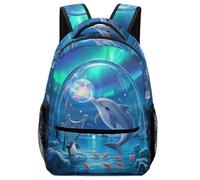 TFEDACVSS DauphinSac À Dos D'école Sac A Dos Animaux Ecole Sac À Dos Grande Capacité Homme Cartables Scolaires Grande CapacitéOne Size