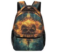 TFEDACVSS Diagramme d'anatomie du crâneSac A Dos Cartable GarçonLa science Ecole Sac D'école Décontracté Adolescents Cartables Scolaires Grande CapacitéOne Size