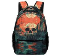 TFEDACVSS Diagramme d'anatomie du crâneSac À Dos D'école Sac A Dos La science Ecole Sac D'école Décontracté Fille Cartables Scolaires Grande CapacitéOne Size