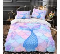 TFEDACVSS Formules mathématiques Housse de Couette Microfibre Hypoallergique 3D Effet Ultra Douce Parure de Lit Fermeture Éclair Super Douce Confortable for Enfant Super King（260x220cm）