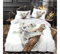 TFEDACVSS Kiwi Housse de Couette Imprimé en 3D Douce Confortable illustré Frais Parure de Lit Microfibre Fermeture Éclair Résistante for Adultes Enfants King（220x240cm）