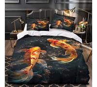 TFEDACVSS Kiwi Parure de Lit Microfibre 3D Imprimée Douce Respirante Illustration de la Nature Housse de Couette Fermeture Éclair Super Douce Résistante for Couple Amoureux King（220x240cm）