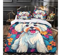 TFEDACVSS Mignon Poussin Qui Jette Un Coup d'œil Parure de Lit Microfibre résistante 3D Imprimée Respirante Housse de Couette Super Douce Hypoallergique for Garçons Adolescents King（220x240cm）