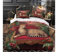 TFEDACVSS Monsieur et Madame Design Cœur Housse de Couette 3D Effet Microfibre Hypoallergique Léger Parure de Lit Fermeture Éclair Douce Confortable for Filles Ado Double（200x200cm）