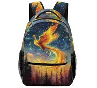 TFEDACVSS Mythe de l'oiseau PhoenixSac De Voyage Cartable Garçoncréature fantaisie Loisirs Sac D'école Décontracté Enfants Sac À Dos PourEnfants Et AdolescentsOne Size