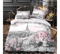 TFEDACVSS Panda Assis Parure de Lit 3D Imprimée Ultra Douce Hypoallergique Scène de rêve Fantastique Housse de Couette Microfibre Fermeture Éclair Respirante Léger for Couple Amoureux King（220x240cm）