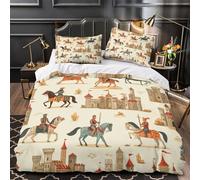 TFEDACVSS Symboles mathématiques colorés Parure de Lit Imprimé en 3D Super Douce Microfibre résistante Housse de Couette Fermeture Éclair Ultra Douce Léger for Garçons Filles Double（200x200cm）