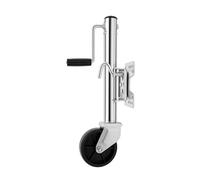 TFGXUE Roue jockey pour remorque | Roues stabilisatrices 540 kg | Hauteur réglable 55 à 84,4 cm | Supports pour remorque de voiture