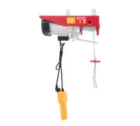 TFGXUE Treuil électrique de 400 kg à 800 kg, 1300 W - Palan électrique de 12 m avec interrupteur de fin de course - Diamètre du câble métallique : 5 mm - IP40