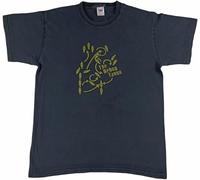 TFHBNMXD Bepop Tango Mens Women T Shirt 100% Cotton Large Graphic 90s Hipster Vintage Manches Courtes(3X-Large)