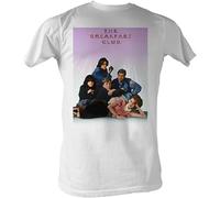 TFHBNMXD Breakfast Club Movies Poster Adult Short Sleeve T Shirt White Manches Courtes(Medium)