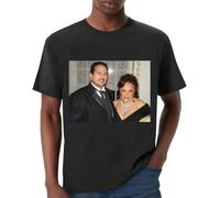 TFHBNMXD Connie Francis - Premium Men's Crewneck T-Shirt Manches Courtes(3X-Large)