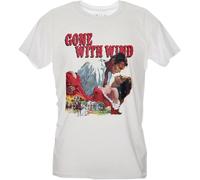 TFHBNMXD Cuc T Shirt Woman Gone with The Wind Gone with The Wind Movies 70 Years Old Manches Courtes(3X-Large)