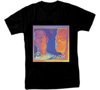 TFHBNMXD Erasure Black Casual Comfort Short Sleeve Men's T-Shirts Manches Courtes(3X-Large)