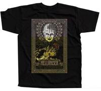 TFHBNMXD Hellraiser V1, Clive Barker, Movie Poster 1987, T-Shirt Black Manches Courtes(Medium)