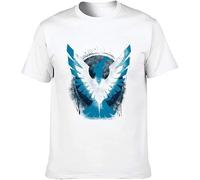 TFHBNMXD Infamous Second Son 3 T-Shirt White Manches Courtes(X-Large)