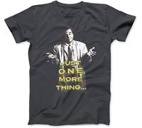 TFHBNMXD Just One More Thing Columbo T-Shirt Black Manches Courtes(Medium)