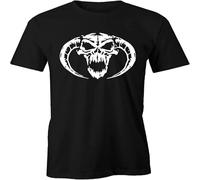 TFHBNMXD Masters of Hardcore Skull - Gabber - Hardcore - Techno - Dutch Dance Music Hakke Black Manches Courtes(XX-Large)