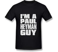 TFHBNMXD Men's Im Paul Heyman Guy T Shirt Black Manches Courtes(XX-Large)