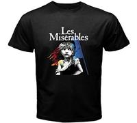 TFHBNMXD New Les Miserables Broadway Men's Black T-Shirt Manches Courtes(XX-Large)