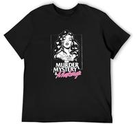TFHBNMXD Short T-Shirt Bailey Sarian Merch Murder Mystery and Makeup Black Manches Courtes(X-Large)