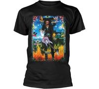TFHBNMXD Steve Vai Passion and Warfare Plain White t Shirt Manches Courtes(Large)