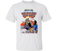 TFHBNMXD The Harder They Come Retro Jamaican Movie Jimmy Cliff Reggae Music Blaxpl Colour Manches Courtes(XX-Large)