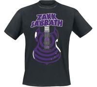 TFHBNMXD Zakk Sabbath Guitar Men T-Shirt Black M, 100% Cotton, Regular Manches Courtes(3X-Large)