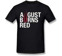 TFHsedftr3 Men's August Burns Red Band Logo T-Shirt Black X-Large Black L