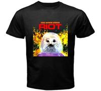 TFHsedftr3 Riot Fire Down Under Men's Black T-Shirt Size S M L XL 2XL 3XL Black 3XL