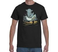 TFHsedftr3 T-Shirt Shadow of The Colossus Black Black L
