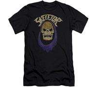 TFHsedftr3 TIANMING Proud Masters of Universe Animated TV Series Hooded Skeletor Adult T Shirt Black Black XXL