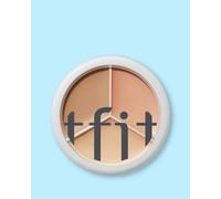 Tfit Palette correctrice Cover Up Pro – Crème 3 en 1 hydratante haute couvrance 02 Chaude 0,52 oz