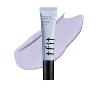TFIT Base de maquillage en voile de coton - Couverture impeccable pour les peaux ternes, correcteur de ton, léger, tous types de peau, maquillage coréen, 02 violet vif, 1,05 oz.