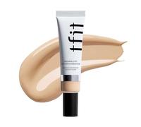 TFIT Fond de teint sérum Radiance Fit - Couverture impeccable, finition rosée, maquillage coréen longue durée, léger, 1,05 oz. (N01 Lin, 1,05 Oz.)