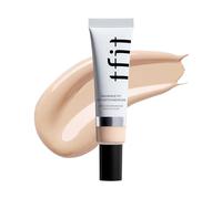 TFIT Fond de teint sérum Radiance Fit - Couverture impeccable, finition rosée, maquillage coréen longue durée, léger, 1,05 oz. (C00 Fair, 1,05 Oz.)