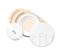 TFIT Poudre de finition translucide - Poudre libre pour le visage, contrôle du sébum, finition mate et soyeuse, légère, maquillage coréen, 0,24 oz. (02 peau beige, 0,24 oz.)