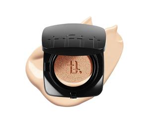 TFIT superposition Fit Glow Cushion EX - SPF 50+ / P finition brillante, légère, couverture naturelle, maquillage coréen, vanille W01, 0,52 oz.