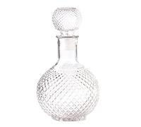TFixol Bouteille en verre transparent avec bouchon pour décanteur rapide 250 ml