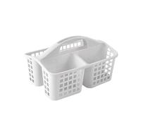 TFixol Panier de rangement Portable en PP Épais drainage creux à séchage rapide avec poignée Organiseur spacieux et économiseur d espace pour salle bains cuisine